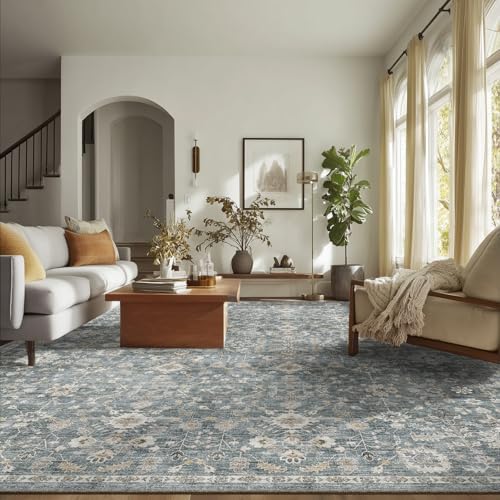 Machine Washable Rugs for Living Room: 8x10 Area Rugs for Bedroom - Image 3
