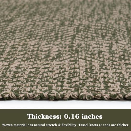 Collive 2.6 x 10 ft Hallway Runner Rug, Boho Washable Kitchen Rugs - Image 6