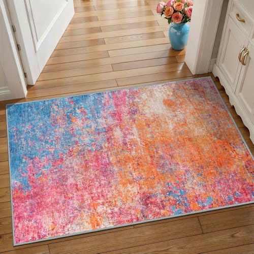 Tangsoo Abstract 2x3 Washable Rugs by Tangsoo
