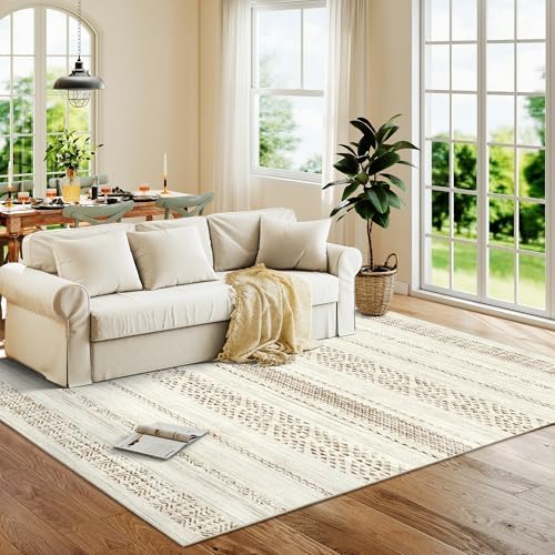 Miukiki 6x9 Area Rug Washable Non Slip Rug - Image 7