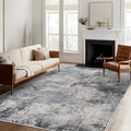 Washable Abstract Rug 5x7: Non Slip Soft Area Rug by RUUGME