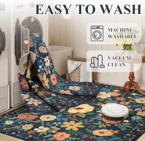 DUKINO 3x8 Kitchen Runner Rug, Washable Rug - Image 6