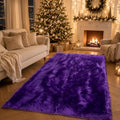 EasyJoy Faux Sheepskin Rug, Fluffy Faux Fur Rug, Ultra Soft Shag Area Rug by EasyJoy