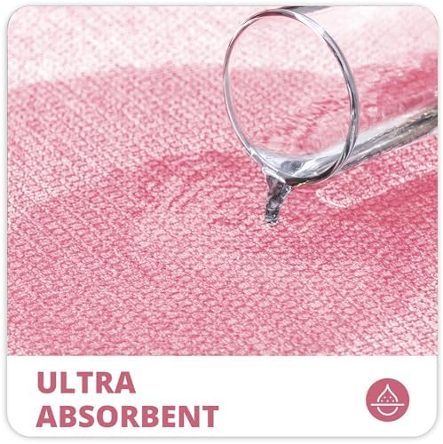 Bosap Bath Mat, Ultra Thin Bathroom Runner Rugs, Large Bath Mats - Image 3