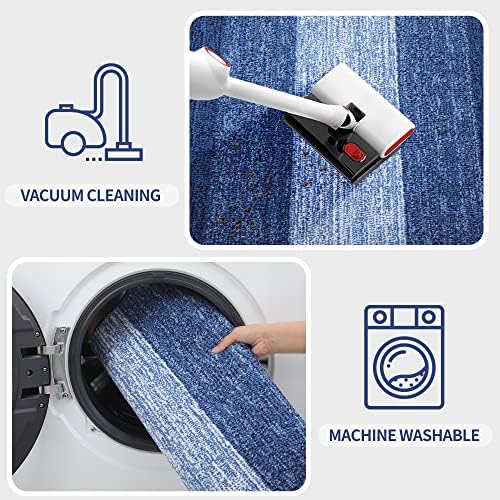 Kitinjoy Indoor Outdoor Door Mat, 44x24 Non-Slip Dirt Trapper Doormats - Image 5