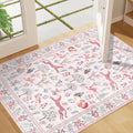DUKINO 2x3 Entryway Rug, Washable Door Mat Animal Rug by DUKINO