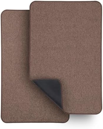 Bath Mat, Ultra Thin Bathroom Rugs, Rubber Bath Mats by BosapDirect