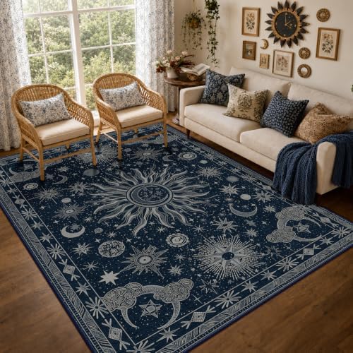 Vacuum-Friendly, 6x9 Washable Area Rug by meejou