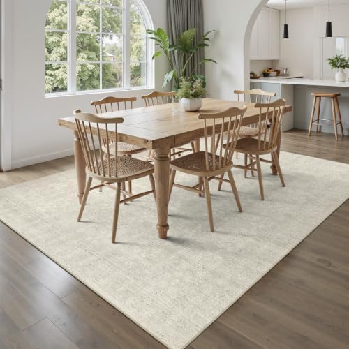 DCX Washable 6x8 Beige Rug - Image 4