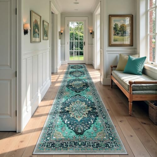 RELEANY Washable Area Rug, Runner 2'6"x14' by RELEANY
