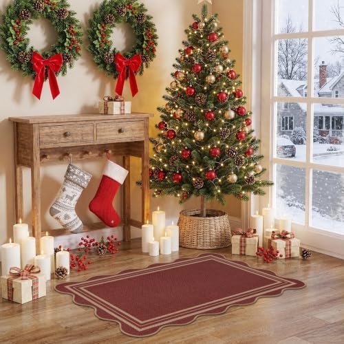 Easy Jute Christmas Outdoor Mats - Image 7