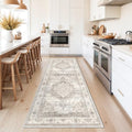 Washable Hallway Runner Rugs 3x8: Soft Ultra Thin Low Pile Carpet Machine by YOUFORTONG