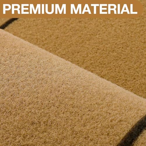 OLANLY Half Circle Door Mat 30x17, Low Profile Doormat - Image 6