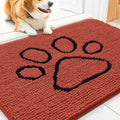 Smiry Dog Door Mat for Muddy Paws, Absorbent Non Slip Dirt Trapper by Smiry