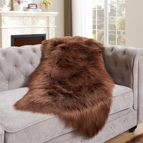 EasyJoy Ultra Soft Fluffy Shaggy Area Rug, 2 x 4 ft - Image 4