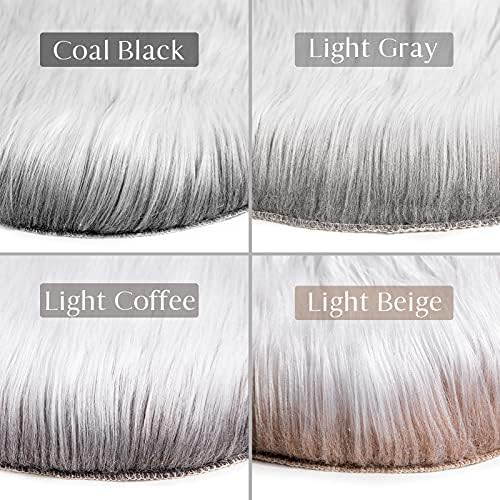 Ashler Faux Fur Rug - Image 4