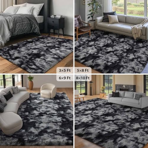 6x9 Non-Slip Fluffy Area Rugs For Living Room - Image 6