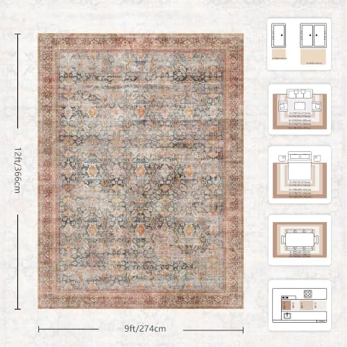 9x12 Area Rugs for Living Room - Image 2