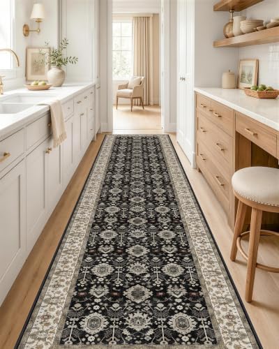 OLANLY 2x10 Washable Runner Rug, Soft Non Slip Carpet by OLANLY