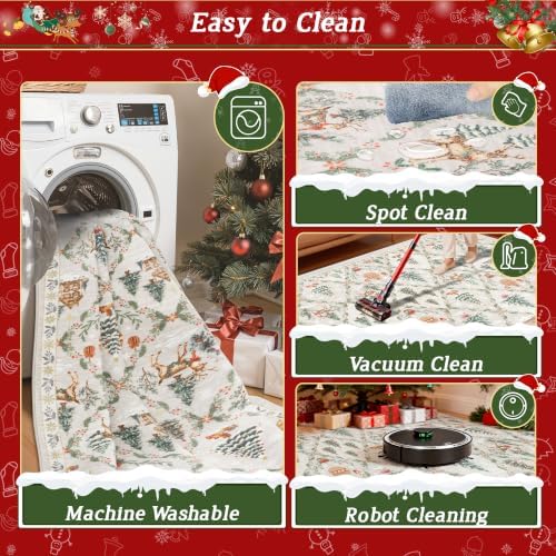 Madane Christmas Area Rug 2x3 - Image 7