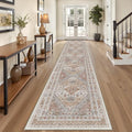 3x18 Long Runner Rugs for Hallway Vintage Washable Rug by Restydon