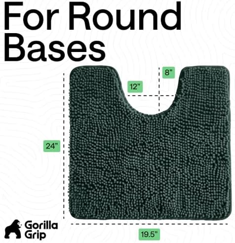 GORILLA GRIP Chenille Bath Rug Mat - Image 2