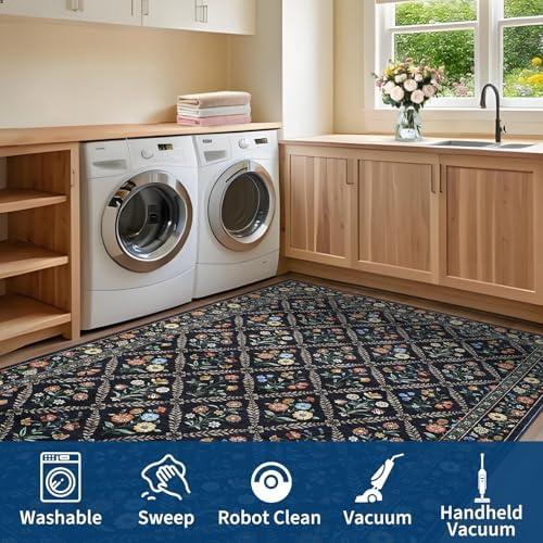 GarveeHome Floral 9x12 Area Rugs - Image 6