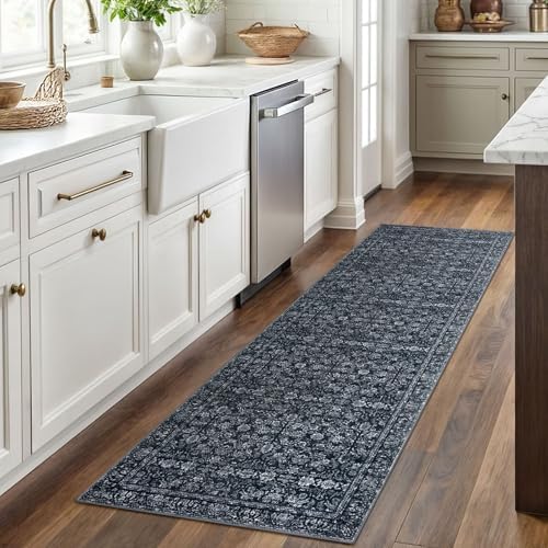 SIILOOM 2x6 Washable Runner Rug, Non Slip Soft Area Rug - Image 3