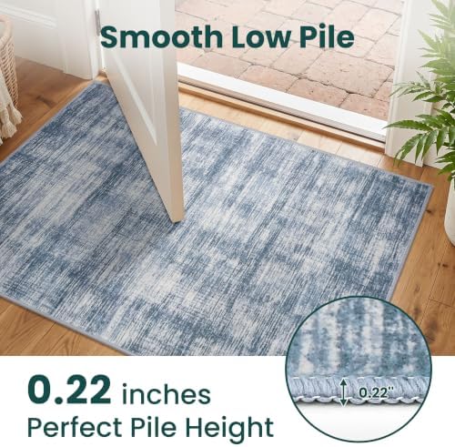 KOZYFLY Abstract 3x5 Ft Area Rug Washable Rugs - Image 5