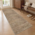 FMFUNCTEX 2x8 Hallway Runner Rug Washable Terracotta Neutral Vintage Retro by Fmfunctex
