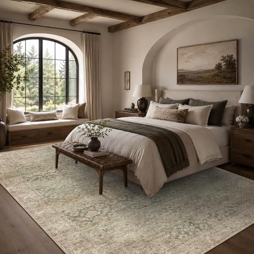 8x10 Washable Boho Area Rug - Image 3