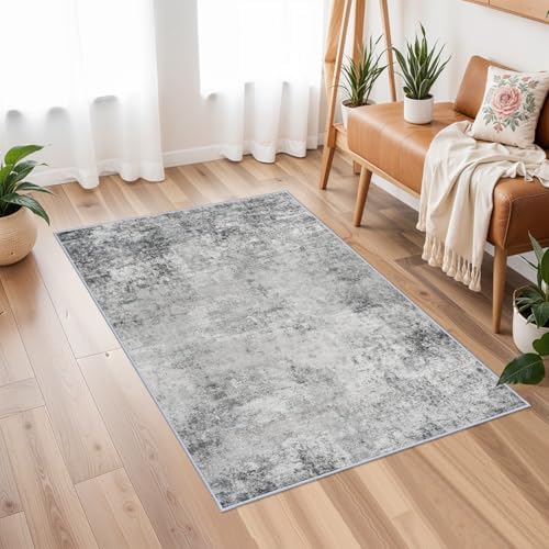 RUUGME Washable Abstract Rug 2x3:Living Room Large Vintage Area Rug Soft Indoor - Image 3