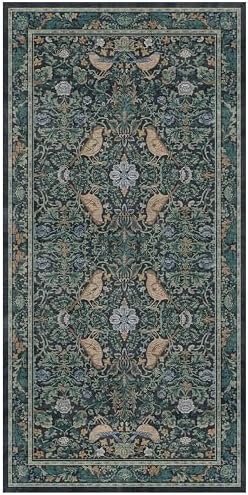 Blue 3x6 Washable Rug for Large Entryway - Image 7