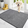 PURRUGS Dirt Trapping Indoor Door Mat, Heathered Grey by PURRUGS