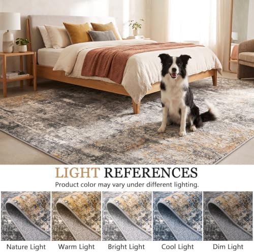 Washable Area Rug 5x7, Non Slip Rug - Image 6