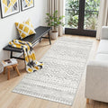 Miukiki 3x6 Runner Rug Washable Hallway Rug Non Slip Entryway Carpet Grey by Miukiki
