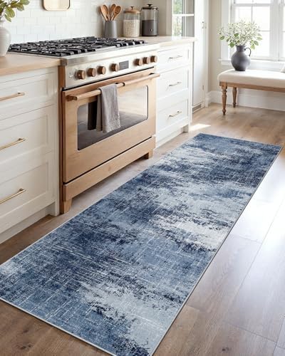 Amada 2x5 Modern Abstract Washable Area Rug - Image 2