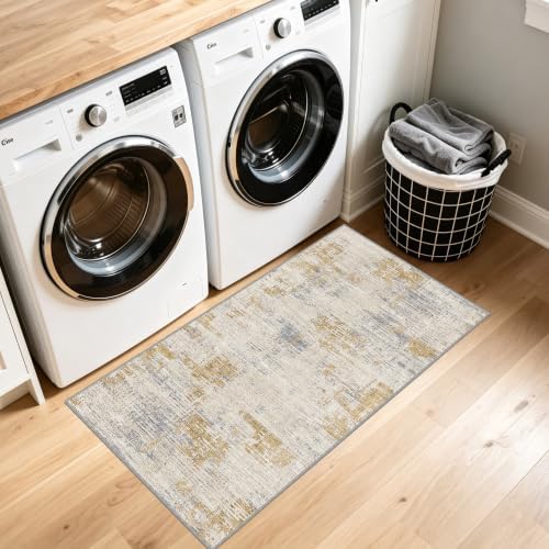 Entryway Runner Rug 2x4ft, Non Slip Carpet Runner - Image 2