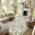 6x9 Area Rugs for Living Room: Washable Bedroom Rug Vintage Rugs Indoor Stain by palohom