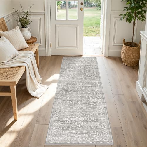 Soalmost Runner Rug Non-Slip for Kitchen 2x6, Washable Soft Hallway Rug - Image 2