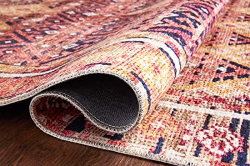 Loloi Layla Magenta/Multi 2'-6" x 12'-0" Runner Rug - Image 6