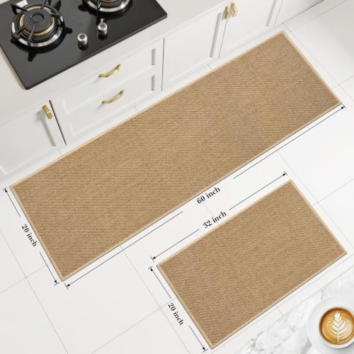 Kitchen Rugs Set of 2, Washable Floor Mats - Image 2