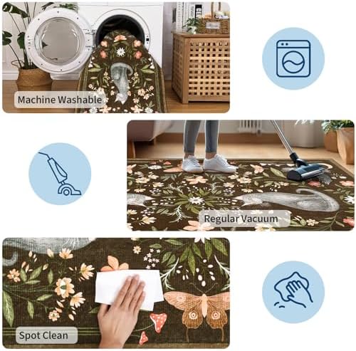 GarveeHome 4x6 Cat Washable Area Rug - Image 6