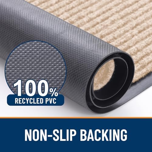 OLANLY Front Door Mat 47x32, Waterproof Heavy-Duty Indoor Outdoor Doormat - Image 3