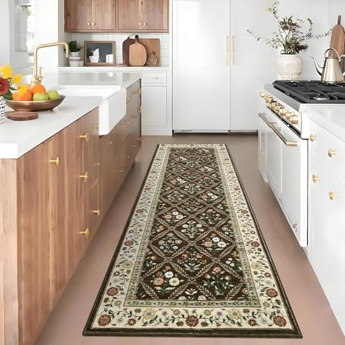 GarveeHome Washable Kitchen Rugs Non Slip 2x6 Hallway Runner Stain Resistant - Image 2