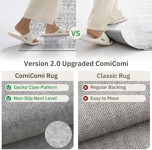 Washable 2.5x8 Runner Rug - Image 6