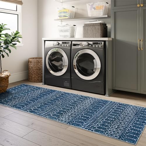 Lahome Moroccan Washable Kitchen Runner 2x8 Carpet Runners - Image 6