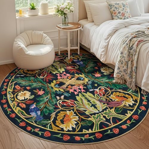 nesrt Jungle Round Area Rugs 8ft - Image 2