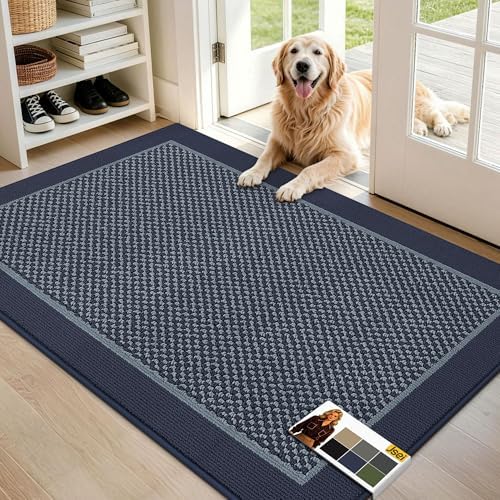 JSEI Dirt Trapper Door Mat 32"x48", Non-Slip Doormat by JSEI