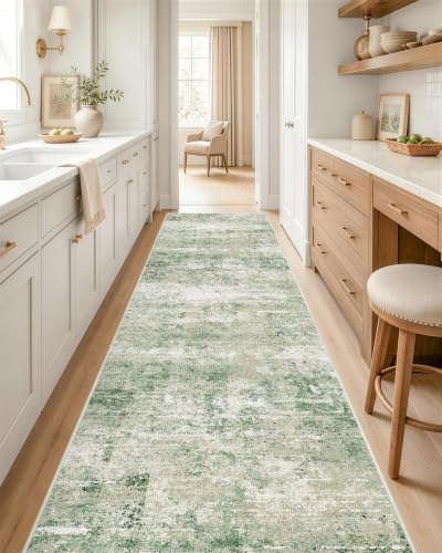OLANLY 2x10 Washable Runner Rug, Soft Non Slip Carpet by OLANLY